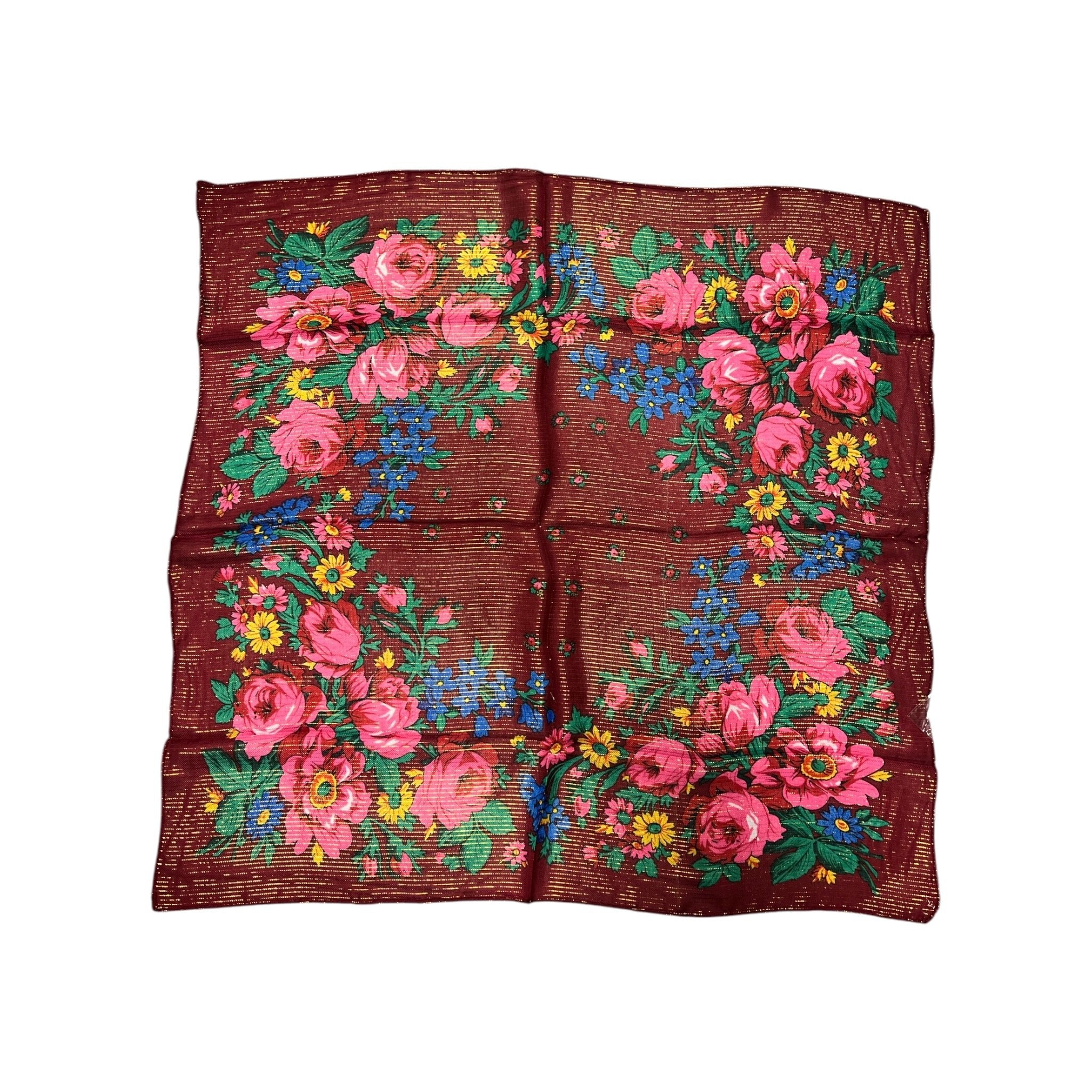 Foulard à fleurs - Robes Kabyles